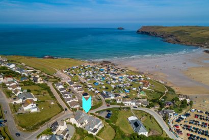 No 2 Pentire View is a self-catering holiday home above Polzeath beach
