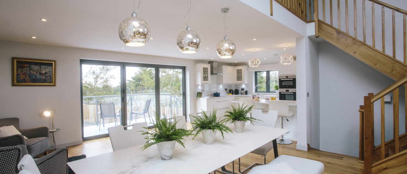 Dining room at Appleby, a self-catering holiday cottage near Polzeath, North Cornwall