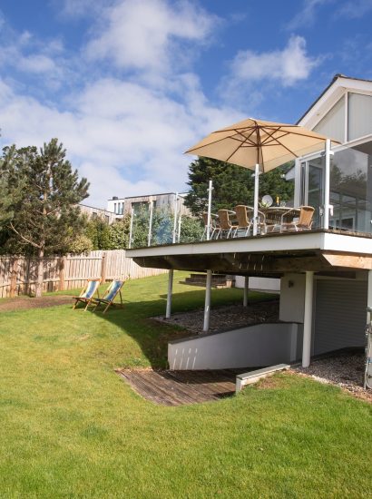 Trethwaite, a self-catering holiday home above Porthilly Beach, Rock, North Cornwall