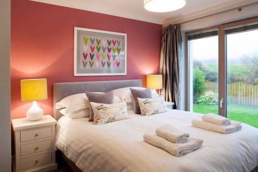 Bedroom one (master) at Hawkers, a self-catering holiday home in Rock, North Cornwall