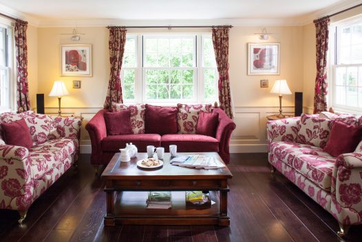 Lounge at Rockhaven Manor, a self-catering holiday property in Rock, North Cornwall