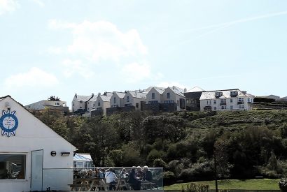 View of Pinewood from Polzeath Beach